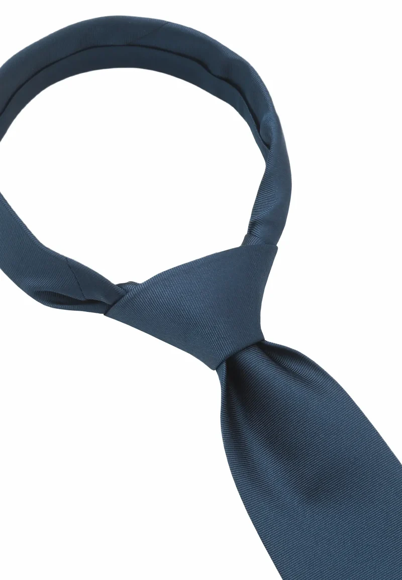Krawatte Herren aus Seide – Uni (8 cm) – Überlänge