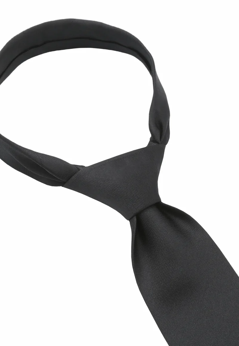 Krawatte Herren aus Seide – Uni (8 cm) – Überlänge