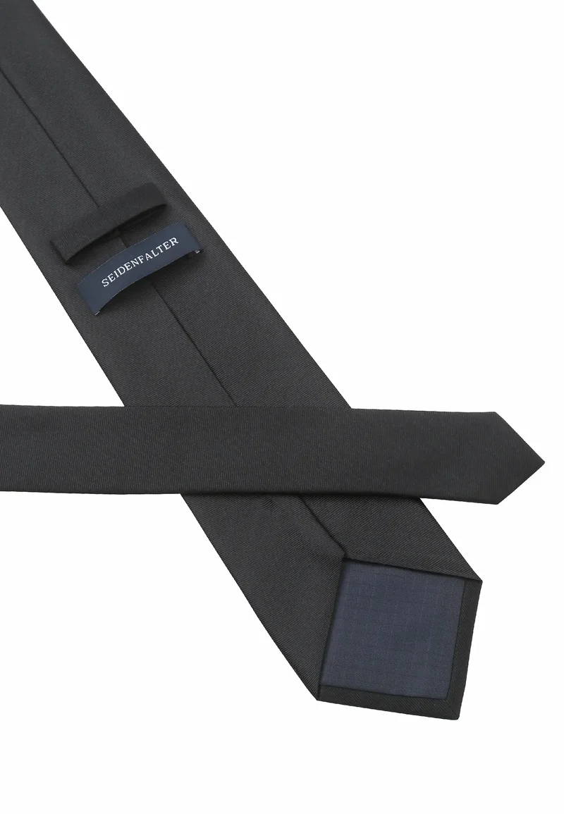 Krawatte Herren aus Seide – Uni (8 cm) – Überlänge