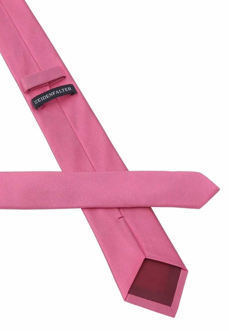 Krawatte Herren aus Seide – Uni (6,0 - 6,5 cm)