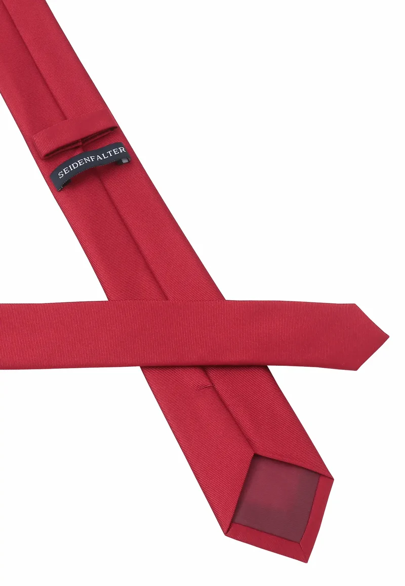 Krawatte Herren aus Seide – Uni (6,0 - 6,5 cm)