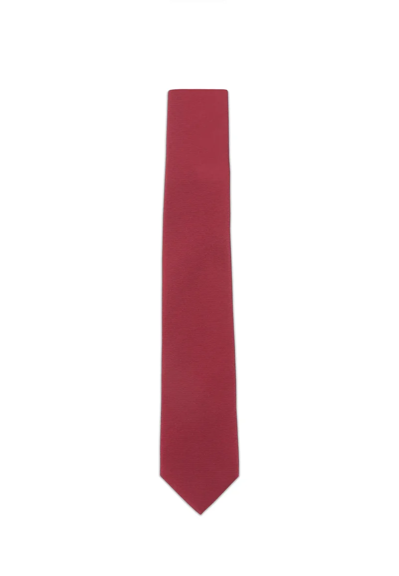 Krawatte Herren aus Seide – Uni (6,0 - 6,5 cm)