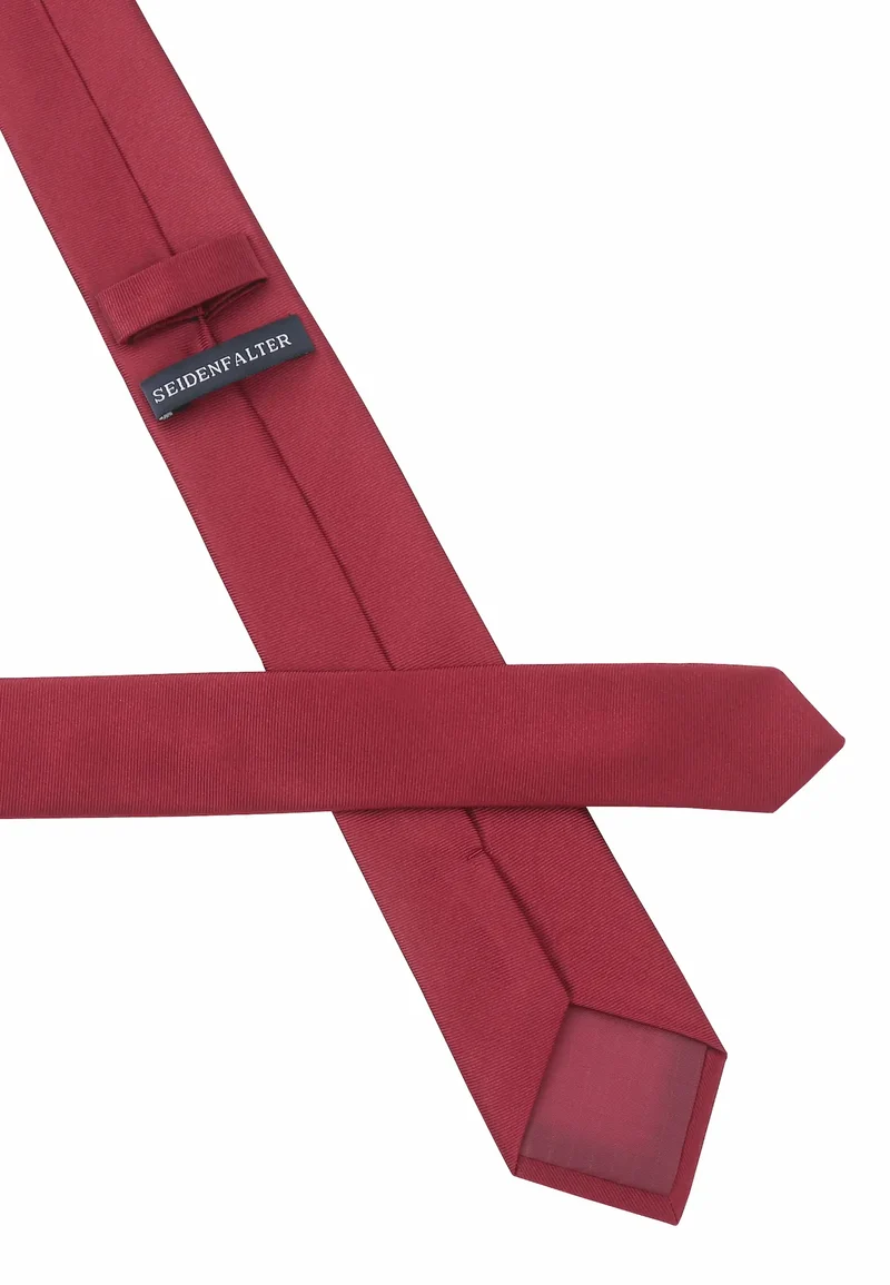 Krawatte Herren aus Seide – Uni (6,0 - 6,5 cm)