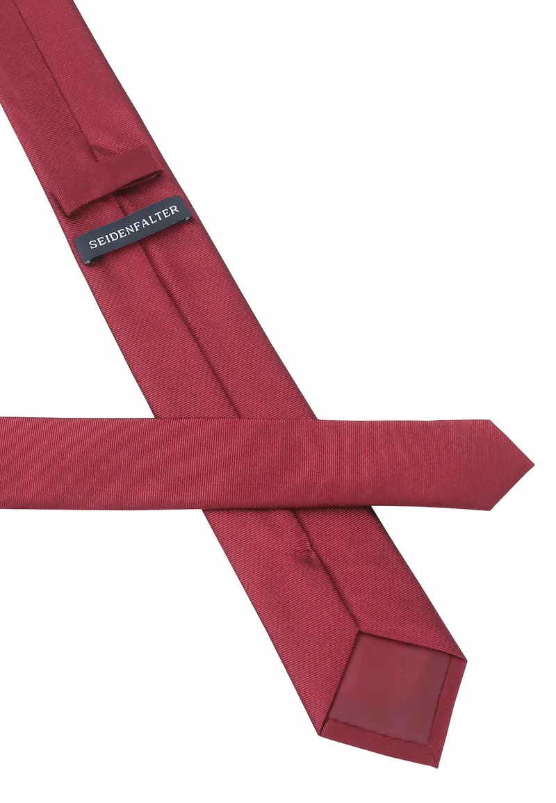Krawatte Herren aus Seide – Uni (6,0 - 6,5 cm)
