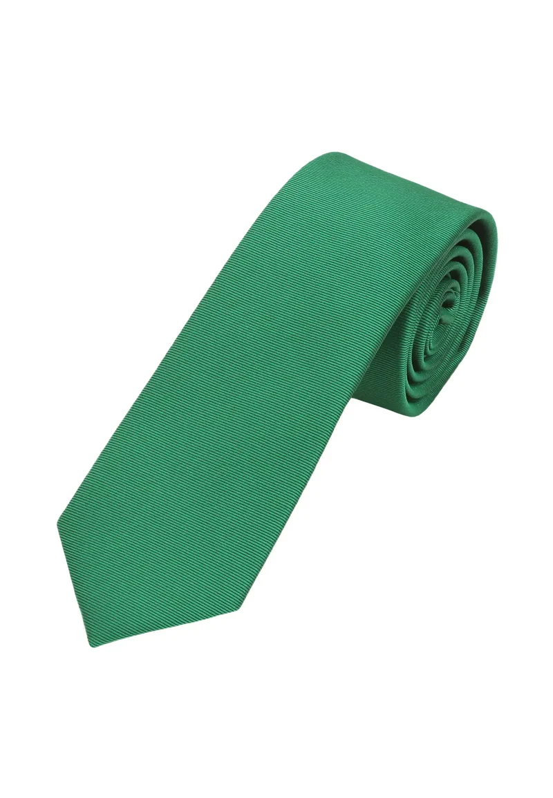 Krawatte Herren aus Seide – Uni (6,0 - 6,5 cm)