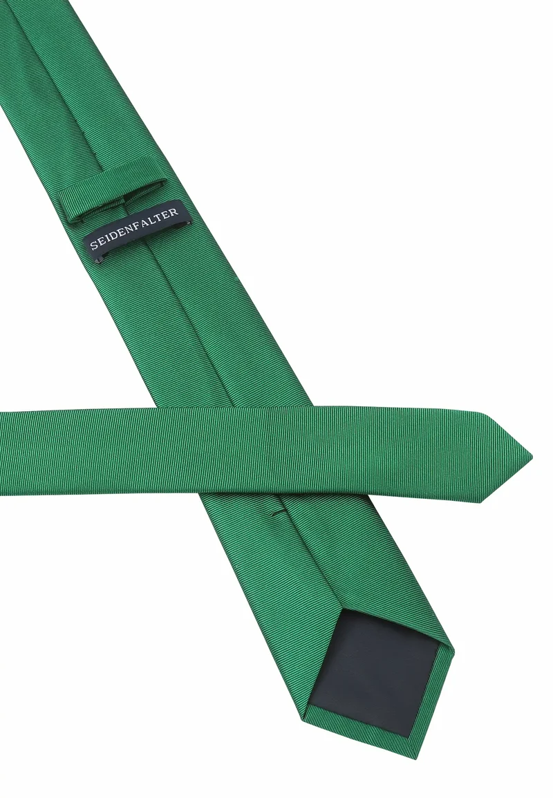 Krawatte Herren aus Seide – Uni (6,0 - 6,5 cm)