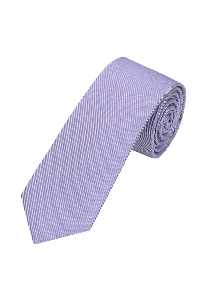 Krawatte Herren aus Seide – Uni (6,0 - 6,5 cm)