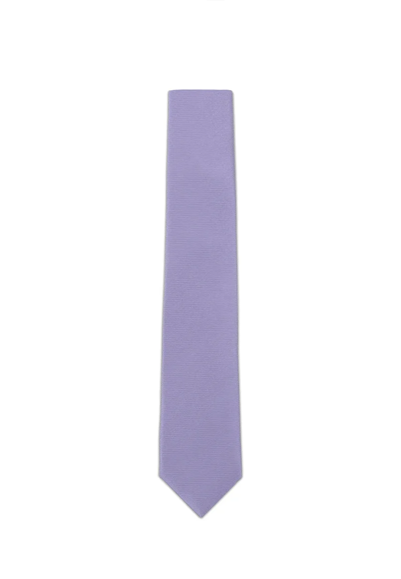 Krawatte Herren aus Seide – Uni (6,0 - 6,5 cm)