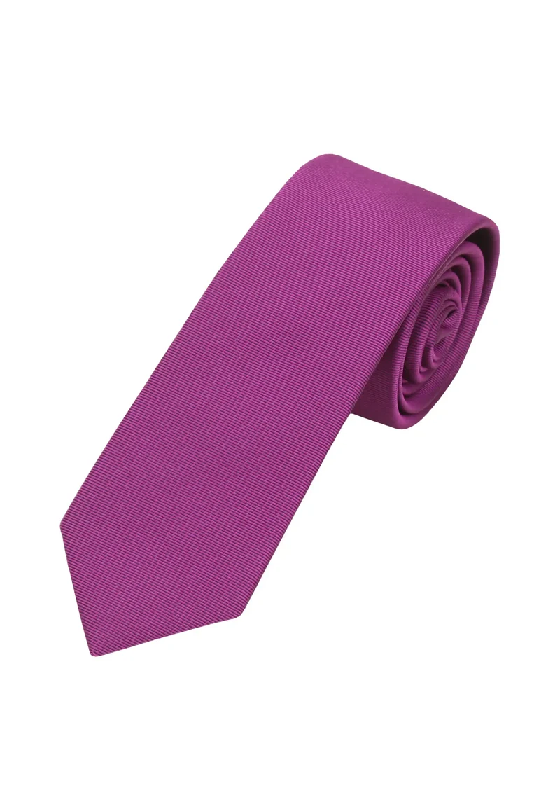 Krawatte Herren aus Seide – Uni (6,0 - 6,5 cm)