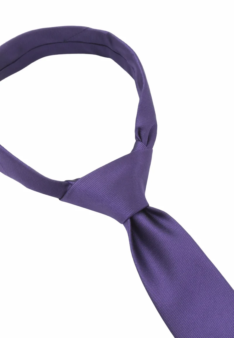 Krawatte Herren aus Seide – Uni (6,0 - 6,5 cm)