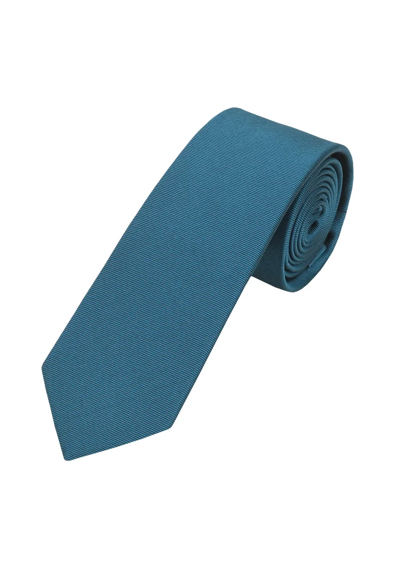 Krawatte Herren aus Seide – Uni (6,0 - 6,5 cm)