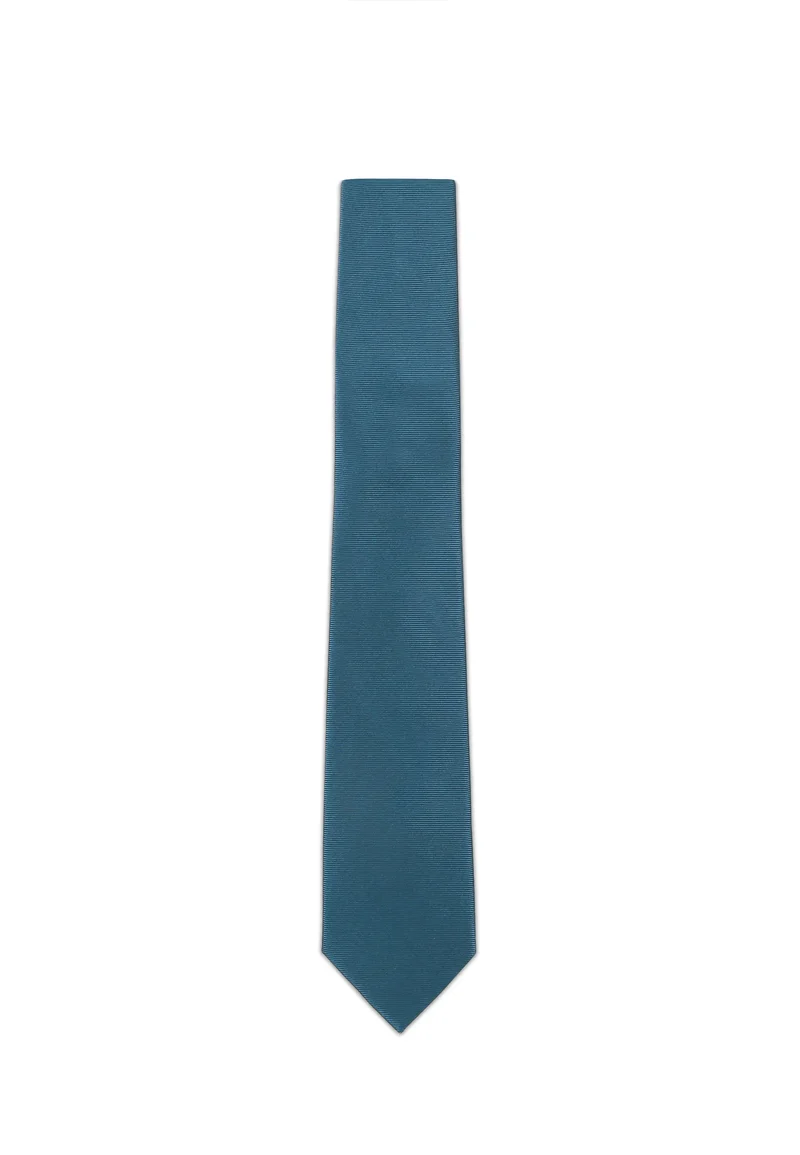 Krawatte Herren aus Seide – Uni (6,0 - 6,5 cm)