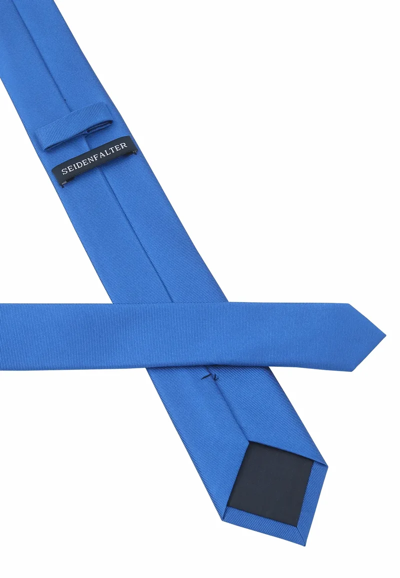 Krawatte Herren aus Seide – Uni (6,0 - 6,5 cm)