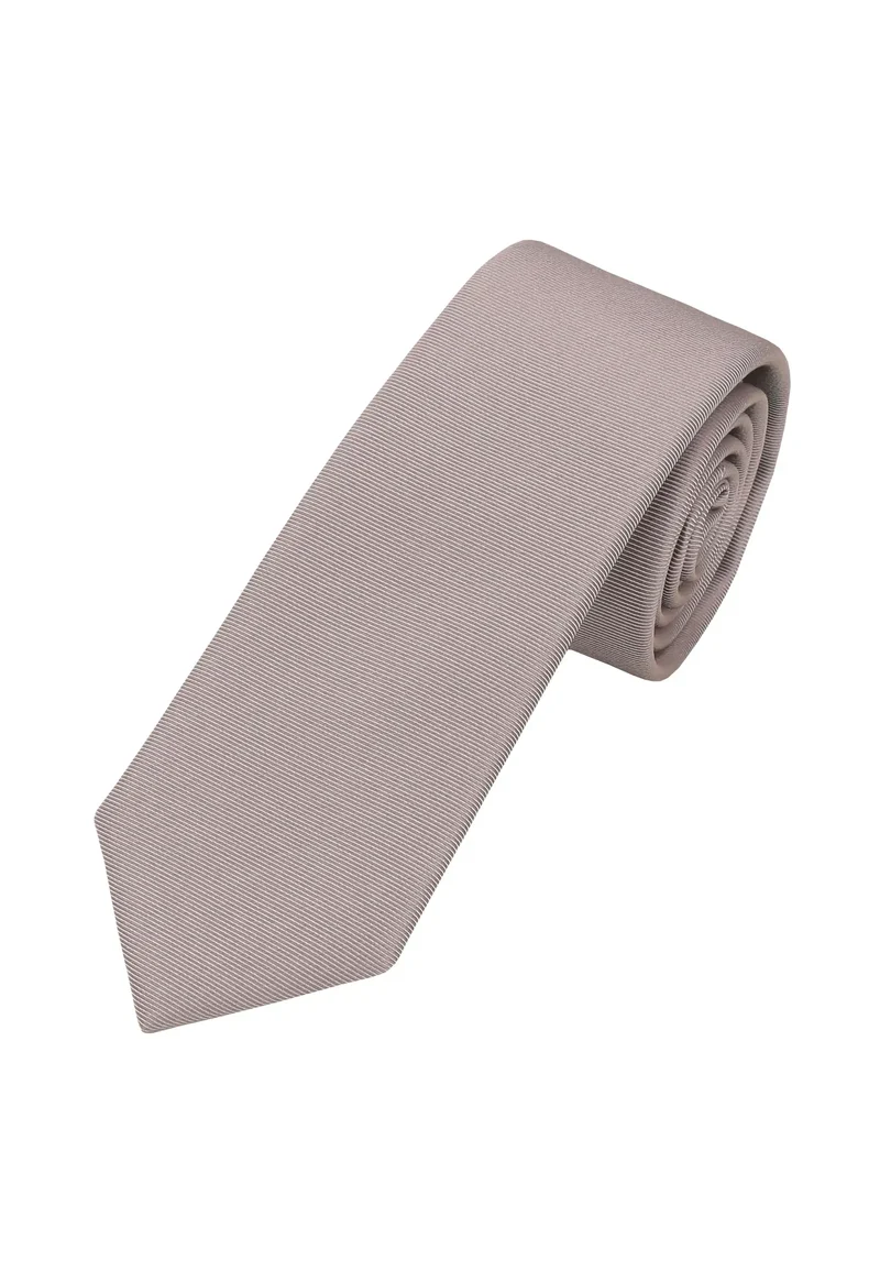 Krawatte Herren aus Seide – Uni (6,0 - 6,5 cm)