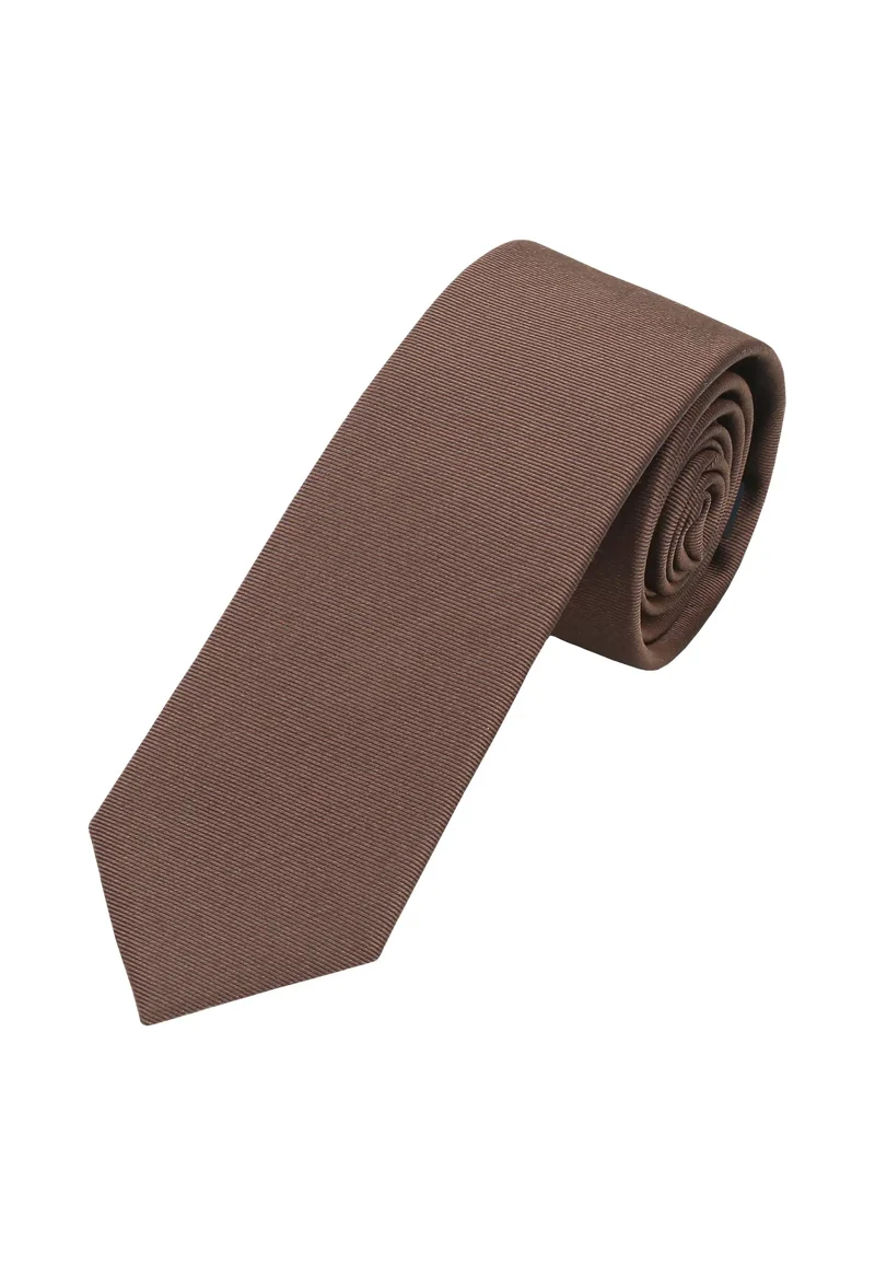 Krawatte Herren aus Seide – Uni (6,0 - 6,5 cm)
