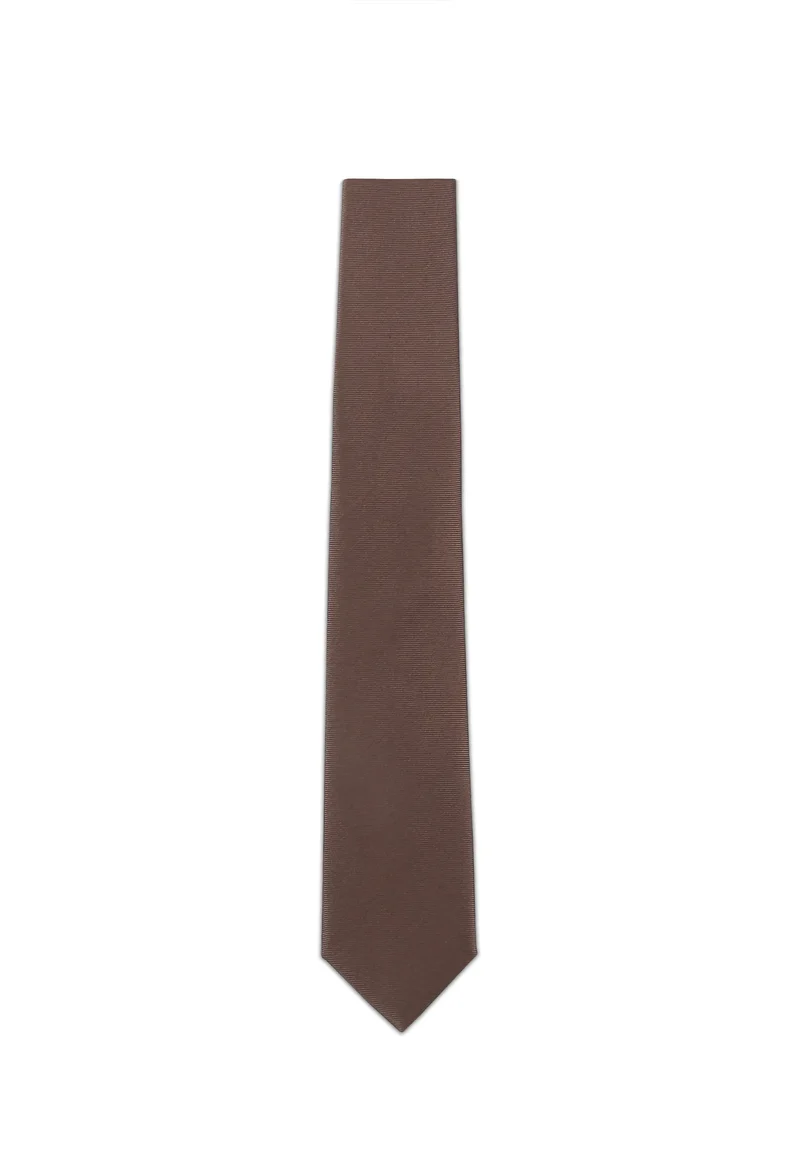 Krawatte Herren aus Seide – Uni (6,0 - 6,5 cm)