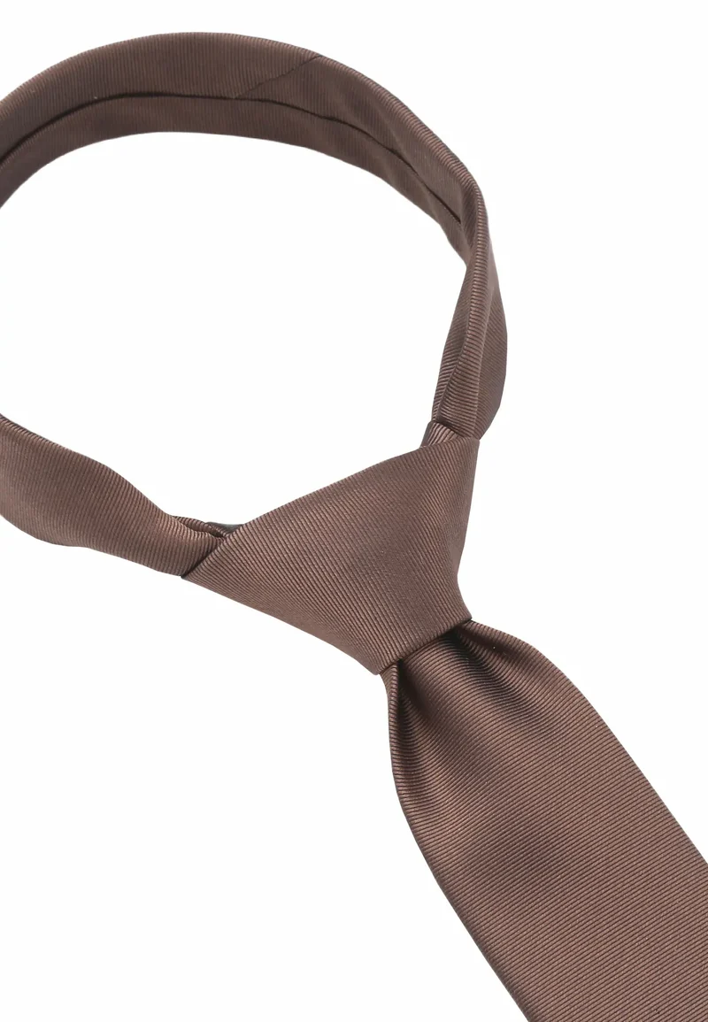 Krawatte Herren aus Seide – Uni (6,0 - 6,5 cm)