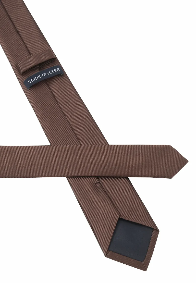 Krawatte Herren aus Seide – Uni (6,0 - 6,5 cm)