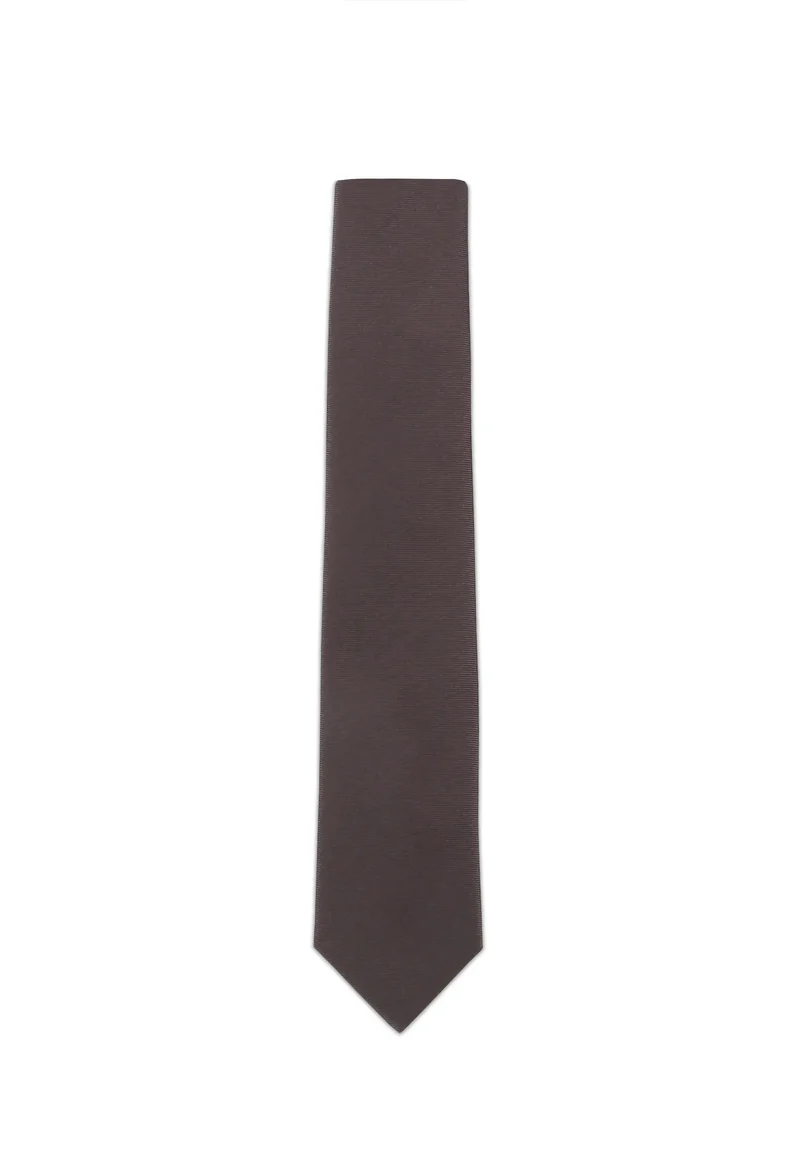 Krawatte Herren aus Seide – Uni (6,0 - 6,5 cm)