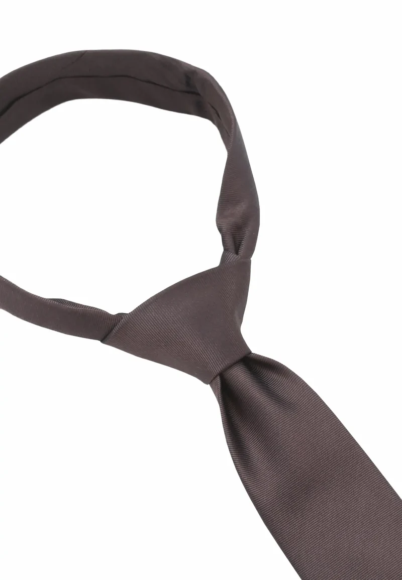 Krawatte Herren aus Seide – Uni (6,0 - 6,5 cm)
