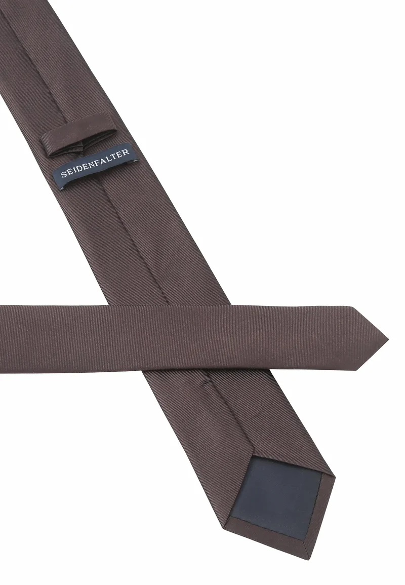 Krawatte Herren aus Seide – Uni (6,0 - 6,5 cm)