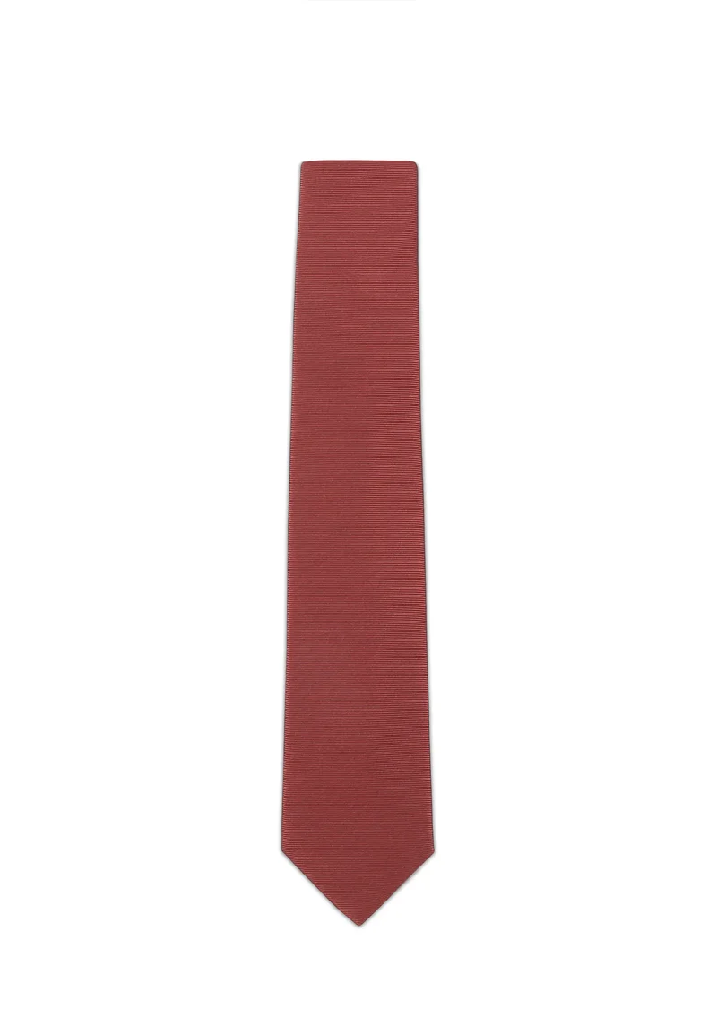 Krawatte Herren aus Seide – Uni (6,0 - 6,5 cm)