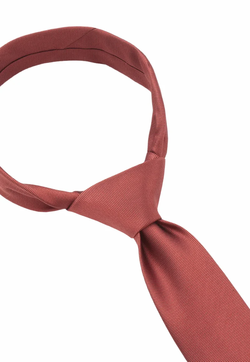 Krawatte Herren aus Seide – Uni (6,0 - 6,5 cm)
