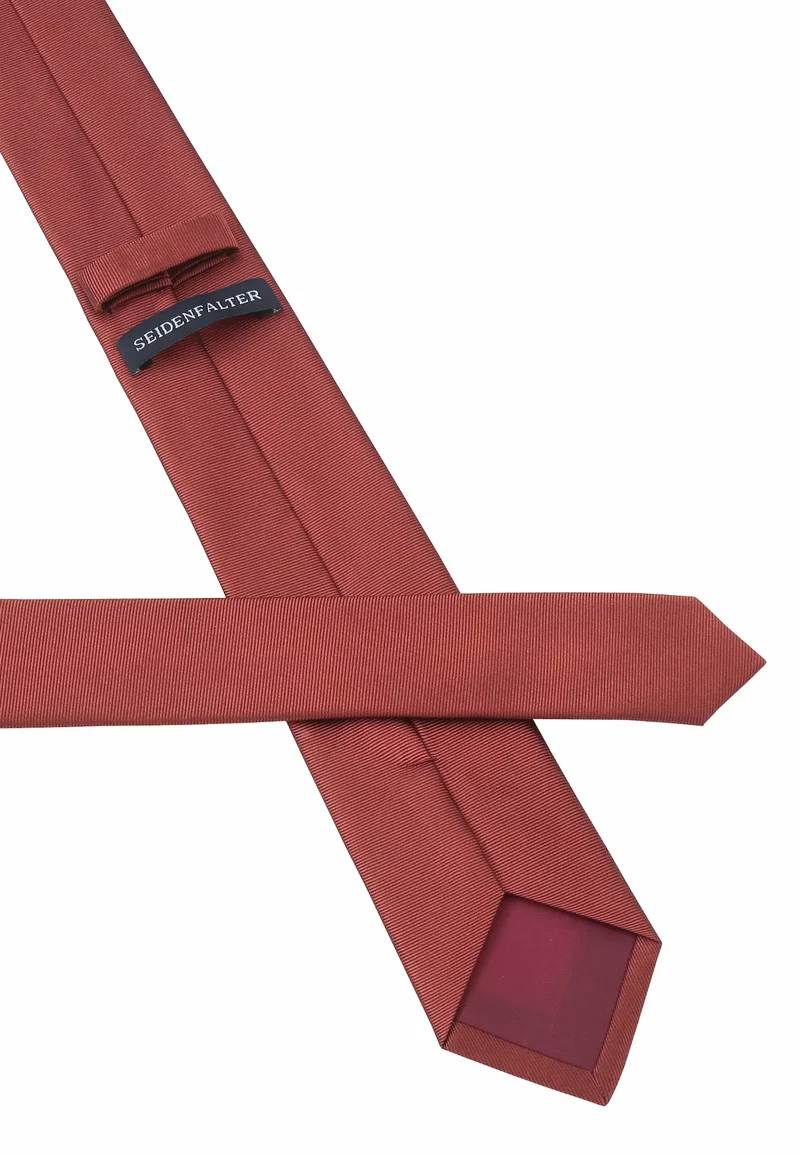 Krawatte Herren aus Seide – Uni (6,0 - 6,5 cm)