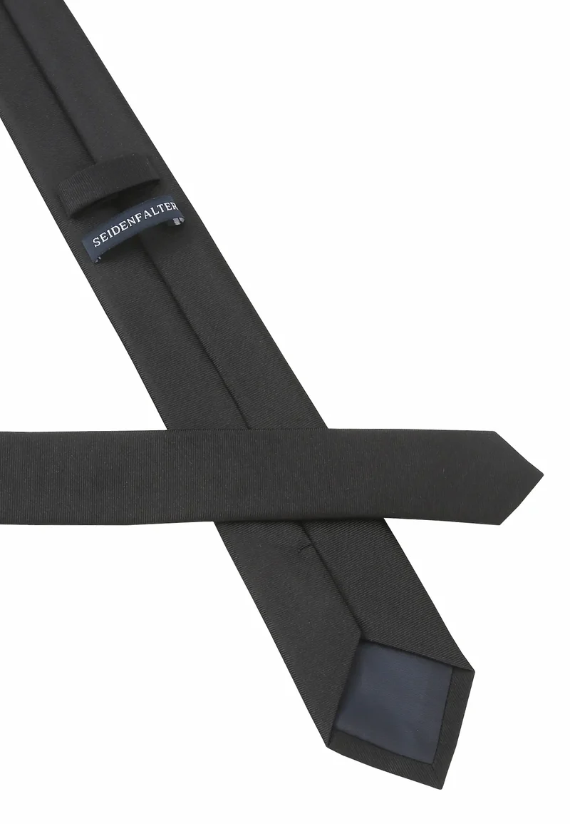 Krawatte Herren aus Seide – Uni (6,0 - 6,5 cm)