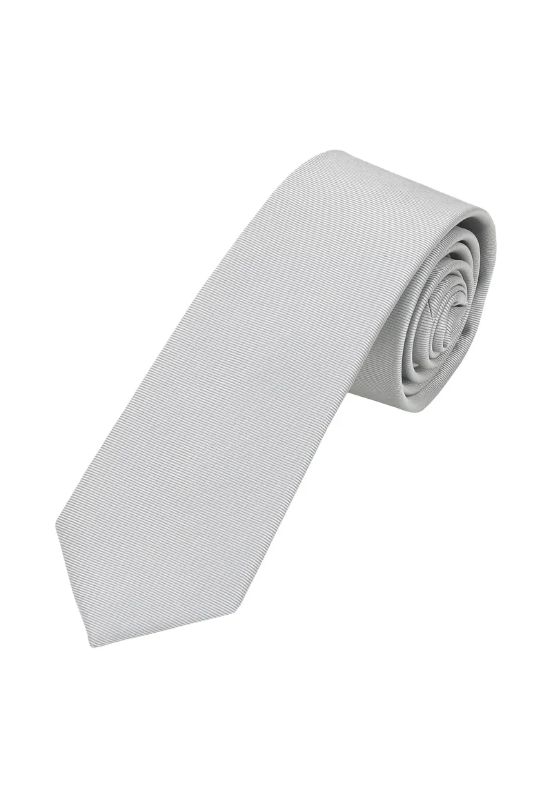 Krawatte Herren aus Seide – Uni (6,0 - 6,5 cm)