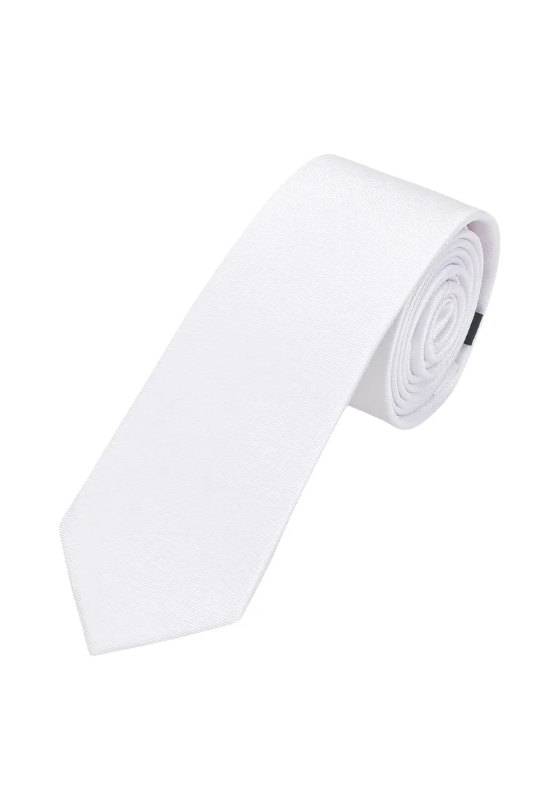 Krawatte Herren aus Seide – Uni (6,0 - 6,5 cm)