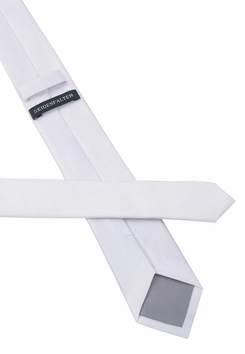 Krawatte Herren aus Seide – Uni (6,0 - 6,5 cm)