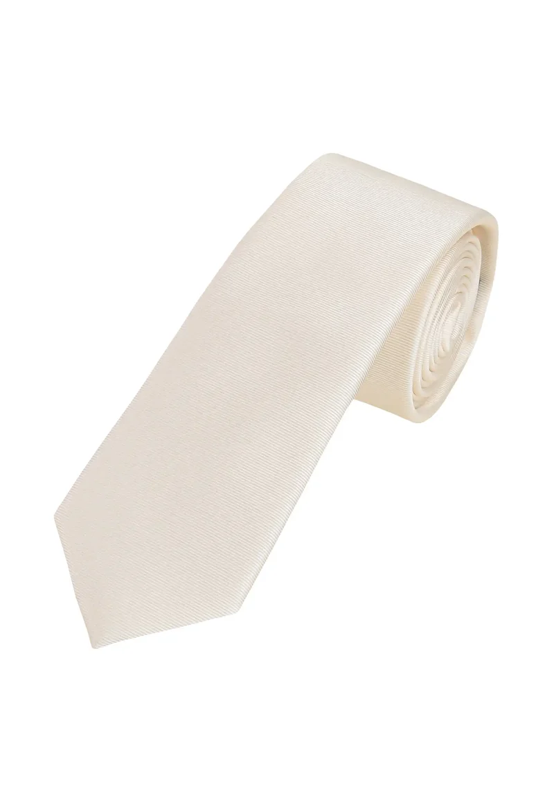 Krawatte Herren aus Seide – Uni (6,0 - 6,5 cm)