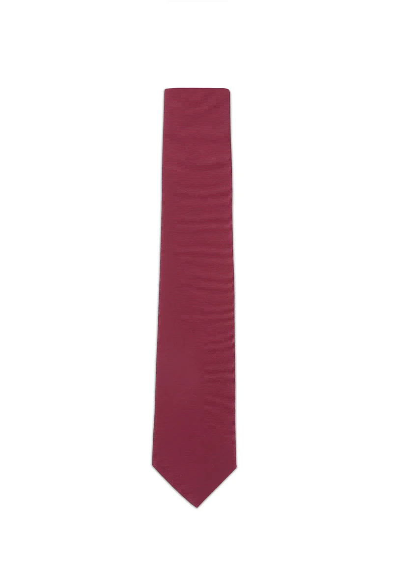 Krawatte Herren aus Seide – Uni (6,0 - 6,5 cm)