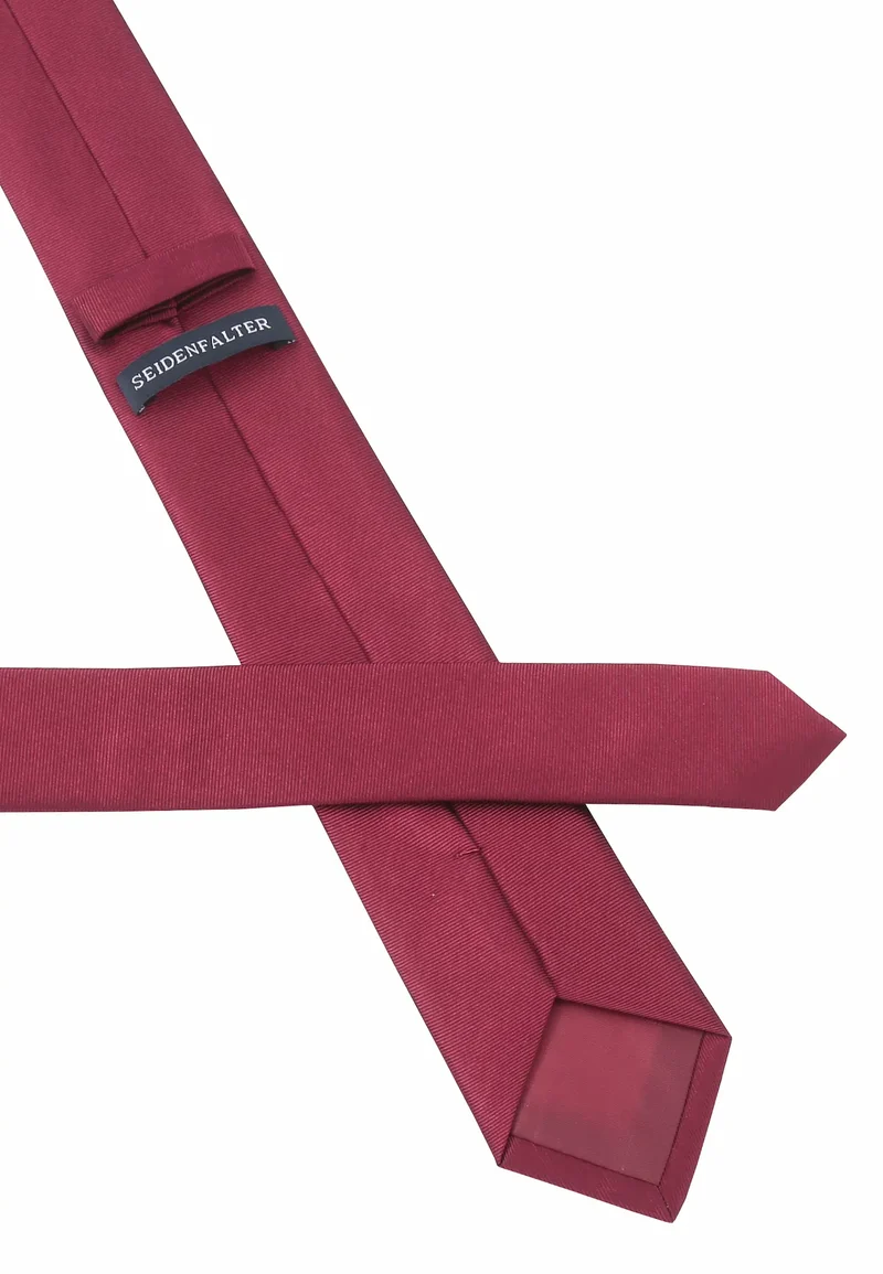 Krawatte Herren aus Seide – Uni (6,0 - 6,5 cm)