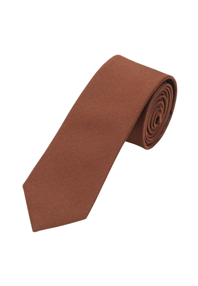 Krawatte Herren aus Seide – Uni (6,0 - 6,5 cm)