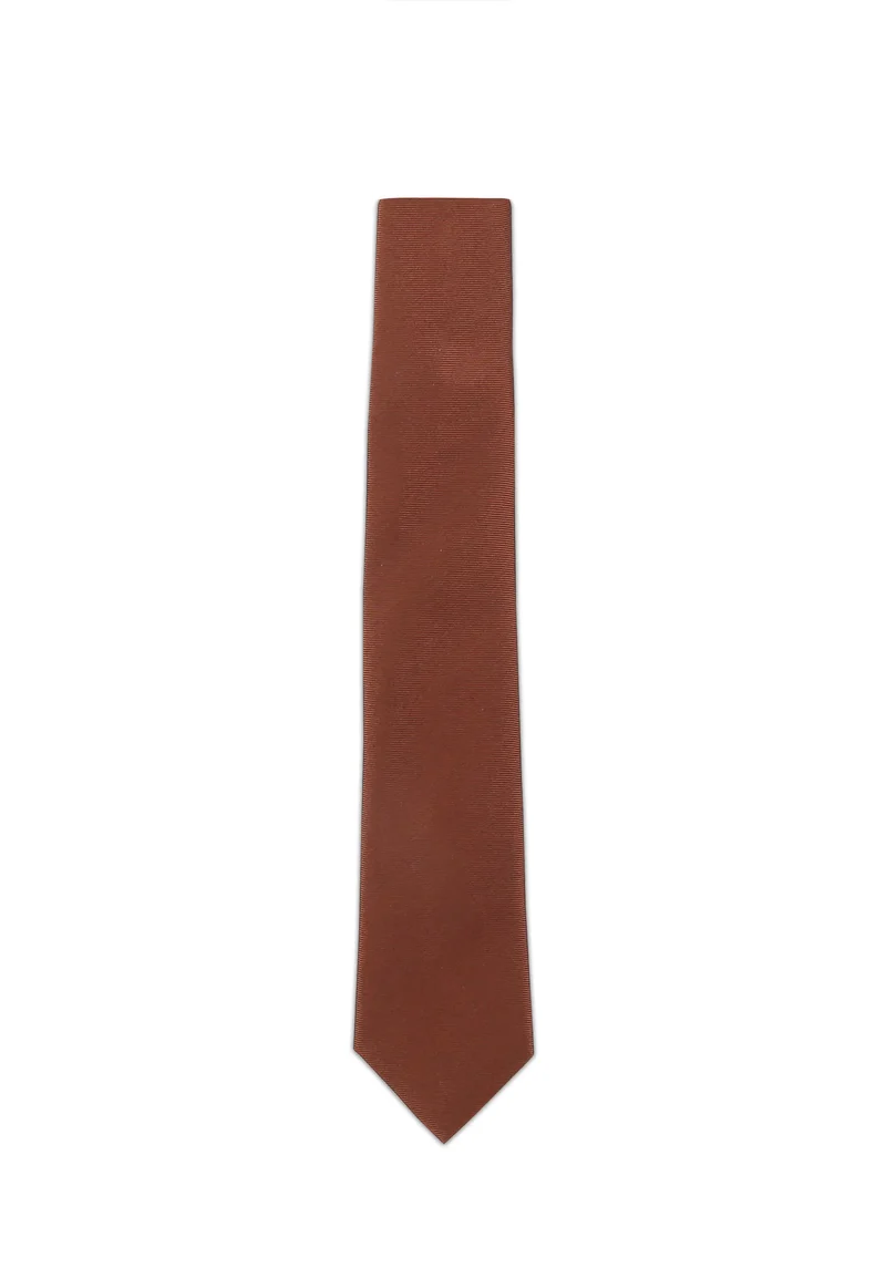 Krawatte Herren aus Seide – Uni (6,0 - 6,5 cm)
