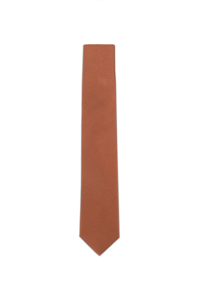 Krawatte Herren aus Seide – Uni (6,0 - 6,5 cm)
