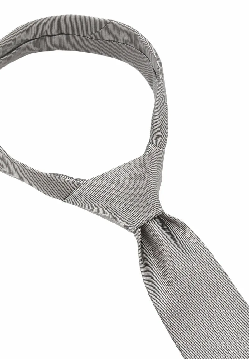 Krawatte Herren aus Seide – Uni (6,0 - 6,5 cm)