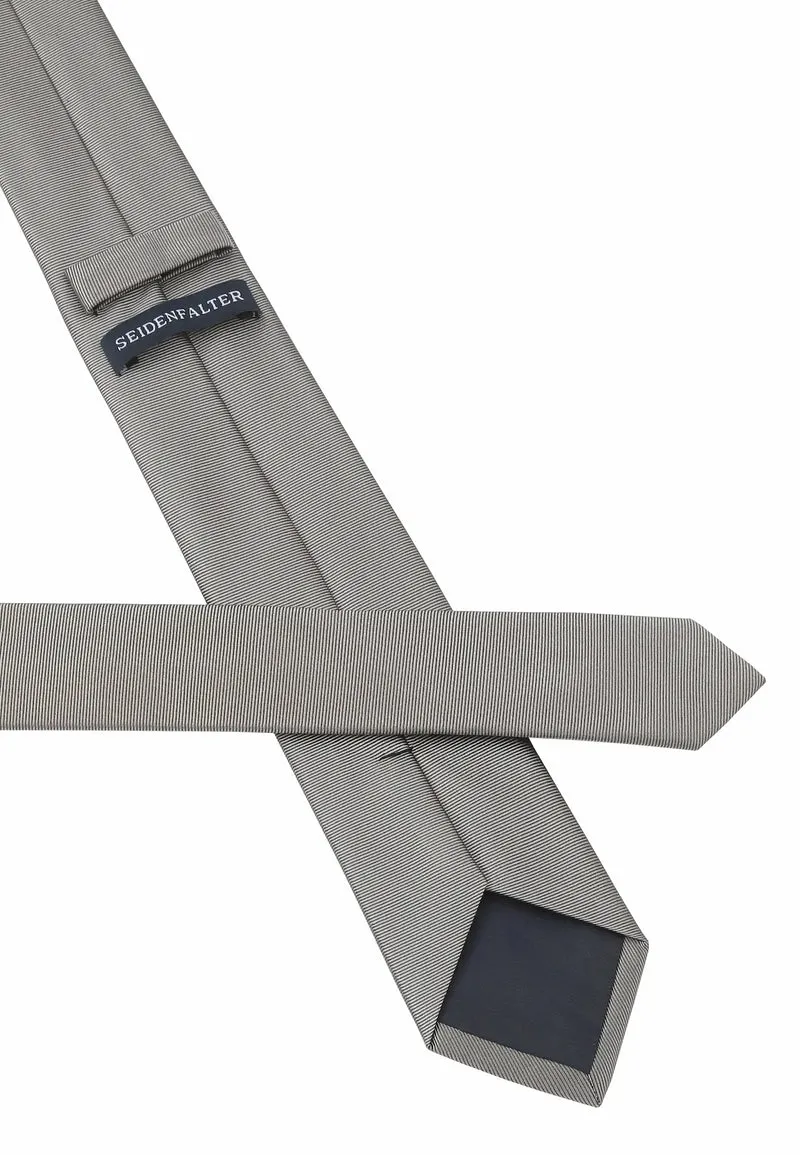 Krawatte Herren aus Seide – Uni (6,0 - 6,5 cm)