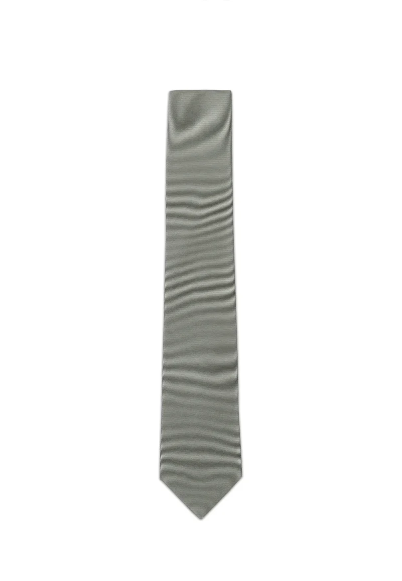 Krawatte Herren aus Seide – Uni (6,0 - 6,5 cm)