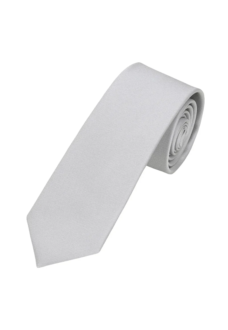 Krawatte Herren aus Seide – Uni (6,0 - 6,5 cm)