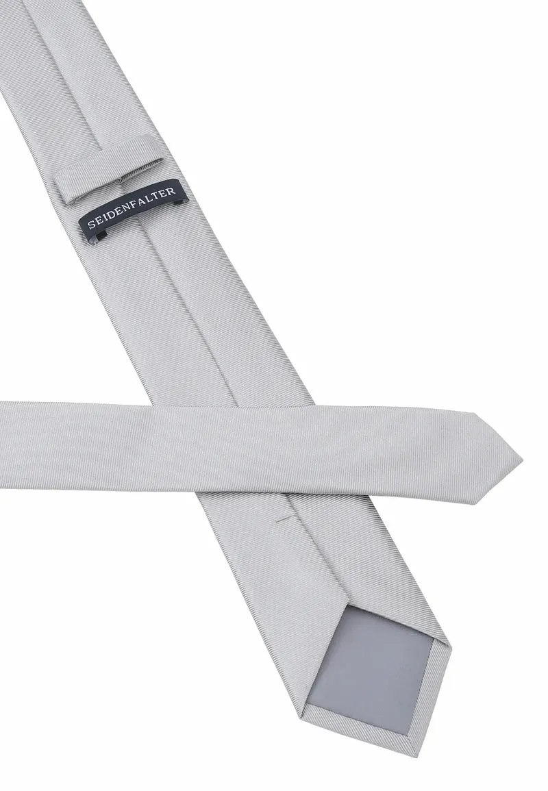 Krawatte Herren aus Seide – Uni (6,0 - 6,5 cm)