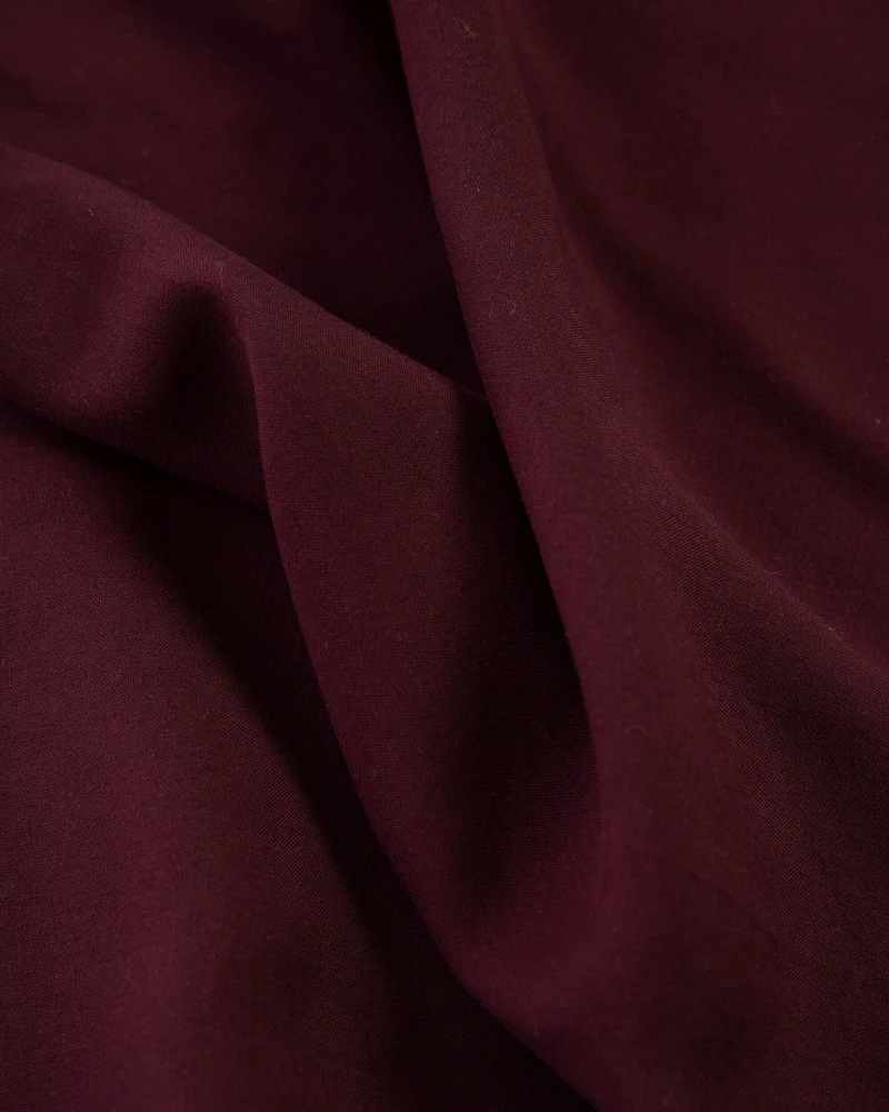 Braunrote Hose Pleated aus 100% Tencel von Matona
