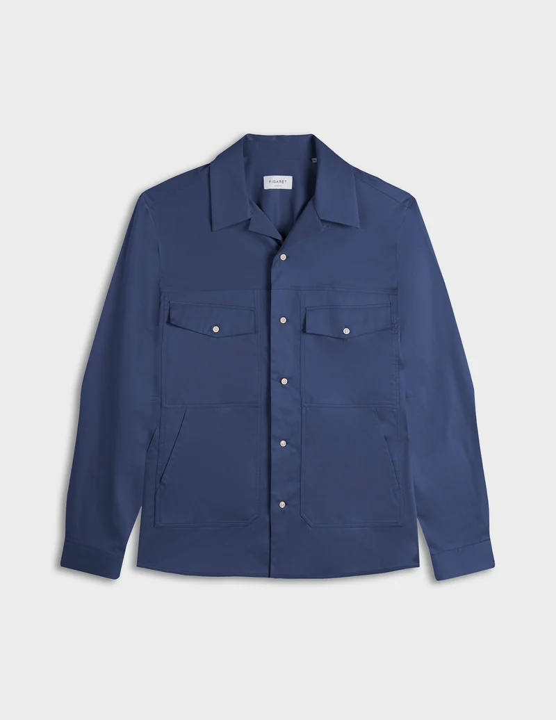 Chemise Pharell bleue