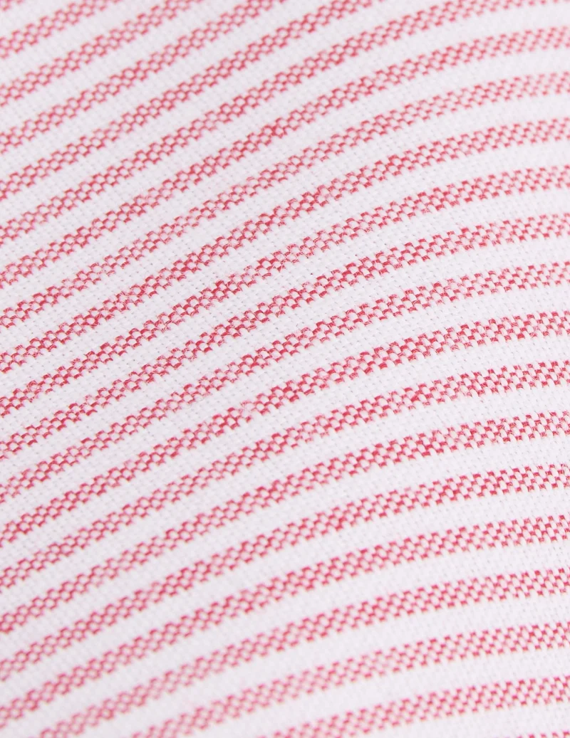 Chemise Gaspard rayée rouge