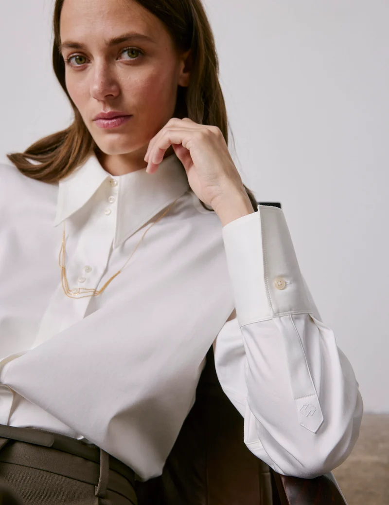 Chemise Perle écrue