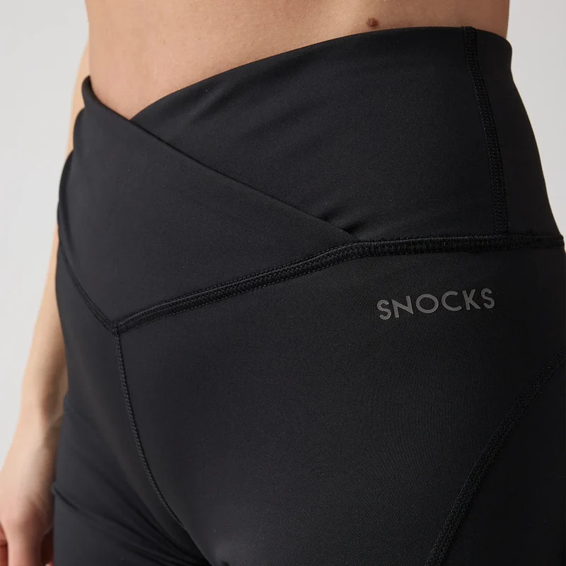 Radlerhose Damen V Cross | Schwarz