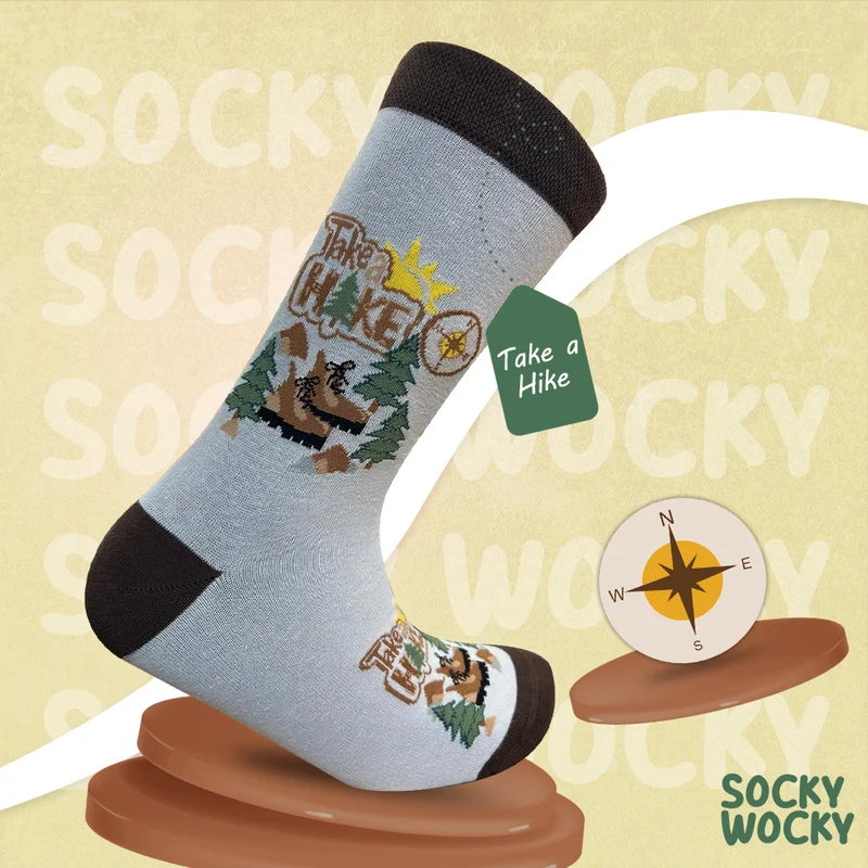 Take a Hike Socks Outdoor Adventure Edition