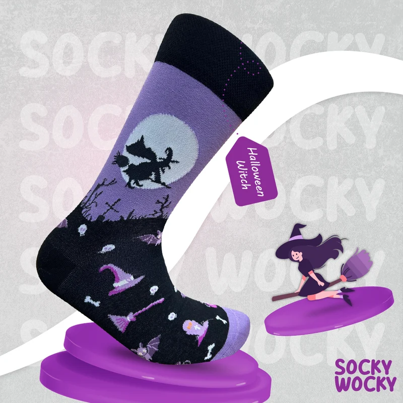 Halloween Witch Socks Magic Costume Series